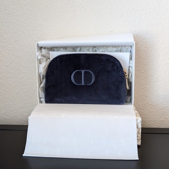 NEW!!  Dior Cosmetic Pouch with Box - Picture 1 of 7